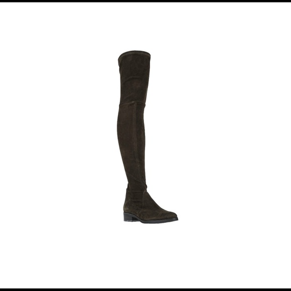 Parallele Paris Over the Knee Suede Boots Size 36.5 - Picture 3 of 7